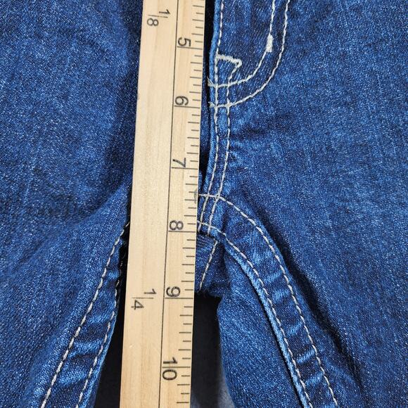 Miss Me Jeans 29 Dark INDIGO Blue JS5151SR Skinny STRETCH Low Rise Plain Pocket - Picture 9 of 12